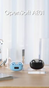 Acome Headset Earphone Bluetooth 5.3 Jenis Klip Desain Tanpa Masuk Telinga OpenSoft AE01- Garansi Resmi 1 Tahun