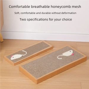 Pet Cat Scratching Board Cat Cardboard Mat Scraper Grinding Claw Toys for Cat Scratcher Cat Furniture Protector Cat Accesorios