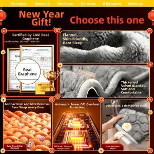 Bananue | Graphene Electric Blanket Double Size