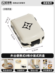 Travel Fantastic Bag Essential to Go out Travel Business Trip All Products Portable Good Small Items Medicine Split Storaging Box