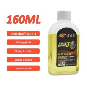 160ML Dầu Phanh Xe Máy DOT3 Phụ Kiện Bàn Đạp Dầu Phanh Đĩa Xe Máy Điện Thông Dụng