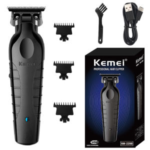 Kemei | Máy Cắt Tóc Không Dây Kemei 2299 Chuyên Nghiệp Máy Cạo Râu 0mm Máy Cắt Tóc Điện Sử Dụng Được Khi Ướt/Khô