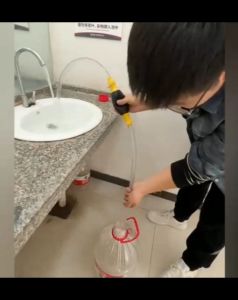 Ống Bơm Hút Chất Lỏng Xăng Dầu Nước Bể Cá Bóp Bằng Tay Hiệu Quả Đơn Giản đi Kèm 1/2m Ống Hút-HAUSE