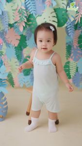 LULLABY - NH374N - Romper bé gái 2 dây