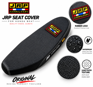 YAMAHA NMAX 2021 Original THAI PARTS JRP SEAT COVER CARBON (rubber logo) NAKATAHI NA with Itiketa