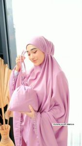 Mukena 2In1 Resleting Dewasa | Mukena Gowell By Dalanova