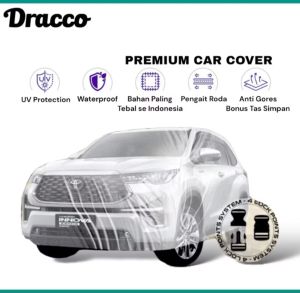 DRACCO cover mobil innova zenix transparan tebal waterproof sarung mobil selimut mobil zenix