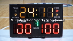 Andoer Digital Basketball Scoreboard Practical Electronic Scoreboard Easy To Use Multiple Modes Remote Controlled for Volleyball Wrestling