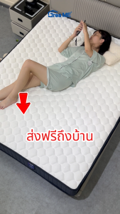 Dreame ที่นอนสปริงคุณภาพสูง ขนาด3.5ฟุต 5ฟุต 6ฟุต หนา9นิ้ว พร้อมแผ่นรองยางพีอี นอนสบาย แข็งแรง