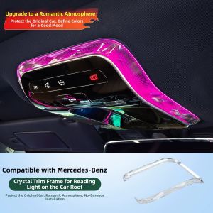 Crystal Decorative Frame For Roof Reading Light Interior Accessory