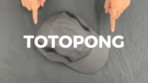 Prodigo * Topi Trucker Totopong I Topi Outdoor Sport Baseball I Topi Parasut Anti Air I Topi Hitam Polos