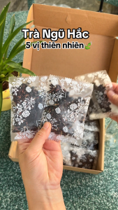 Trà Ngũ Hắc 5 Vị lᴏại 1 (50 Gói) Hỗ trợ mọc tóc Nhanh khoẻTóc rụng Yếu giảm Stress Tăng Cường Miễn Dịch