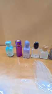 200pcs-Thick Bluish Shrink Wrap Film for Packaging Container Shrinkable Plastic Sealer for Perfume Bottle