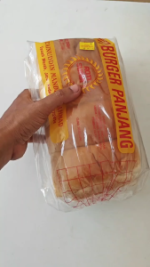 Roti Burger Panjang - Hot Dog (Roti Suria - pack of 8)