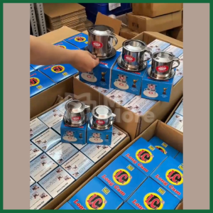 Phin cà phê inox Long Cam lưới gài lưới vặn hàng Việt Nam bền đẹp giá tốt nhiều size pha phin truyền thống Mixmore