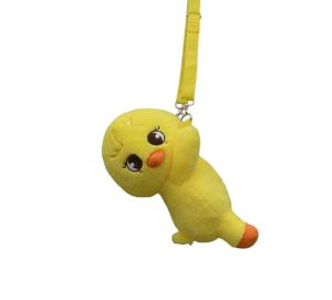 Juguetes de Peluche Muñecos de Peluche de Animales de Dibujos Animados como Lobo Oso Zorro y Pato Mochila Bolsa de Mensaje