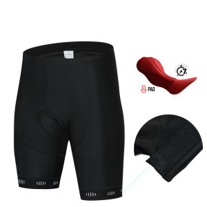 Raudax Mens Black Cycling Shorts MTB Sports Team Bike Riding Gear Top Quality Bicycle Clothing with Reflective Logo 3 Types