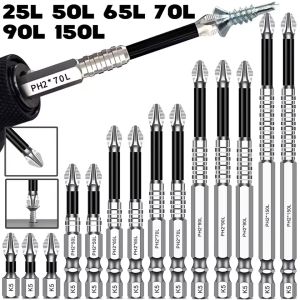 6ชิ้นไขควงแม่เหล็กแข็งแรง K5 Set Mata Bor อัลลอยไม่ลื่นน็อตหัวแฉกเหล็กตัวกันกระแทกบิตไขควงไฟฟ้าเคล็ดลับ