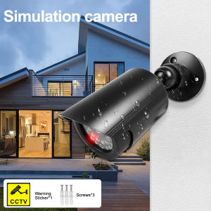 Simulation Fake Monitor Fake Camera For Indoor Outdoor Home Model Realistic Model Simulation Monitoring Store Safety protection