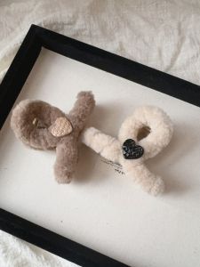 กิ๊บติดผมรูปฉลามขนาดเล็กแบบนุ่มและน่ารักสำหรับผมยาวครึ่งหัว กิ๊บติดผมสไตล์เกาหลีสำหรับผู้หญิง