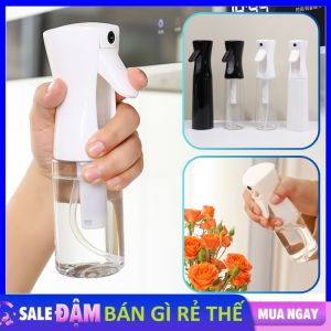 Bình Xịt Phun Sương Áp Suất Cao Dung Tích 200ML - Chai Chiết Nhựa Xịt Phun Sương Trong Suốt - Lọ  Chai Xịt Chiết Chất Lỏng Dạng Xịt
