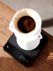 Vodool Mini Coffee Scale with Timer Rechargeable 3kg/0.1g Portable Digital Kitchen Scale Portable Coffee Scale Electronic Scale