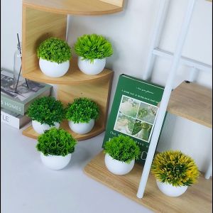 Sampai7an PBP137 / Tanaman Hias Artificial Bunga Mandrik Krisan Daun Seledri Plastik Ornamen Buatan Mini Dekorasi Hiasan Rumah Teras Ruang Tamu Flower Plant / COD