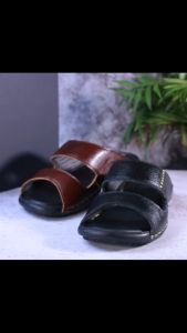 [HCM]DÉP NAM QUAI NGANG DA BÒ NTB124 (ĐEN NÂU) KHÂU ĐẾ BAO CHẮC CHẮN BAO ĐI MƯA