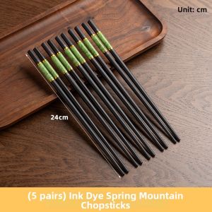 MEIZHULIJIA | High-End Heat-Resistant Anti-mold Antibacterial Slip-resistant Chopsticks Set