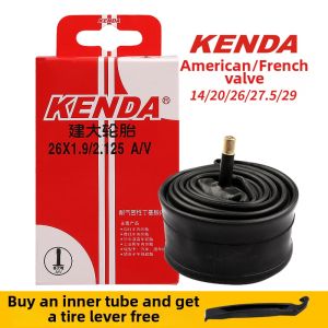 Kenda Mountain Bike Inner Tube 20/26/27.5/29 Inch ×1.95/2.125 American And French Mouth Tire for Bicycle Riding Equipment