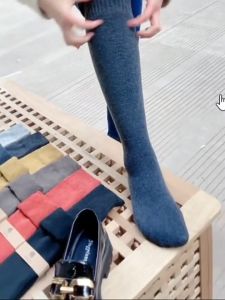 Tất Vớ Tới Gối Terry Trơn Dày Dặn Giữ Ấm Thon Gọn - 100style