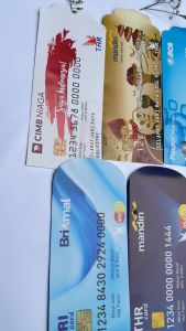 (50 LEMBAR) Amplop Lebaran Idul Fitri Ukuran Panjang Motif ATM DAN UANG UANGAN Bahan Glossy