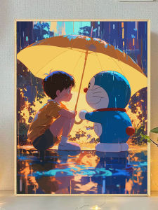 Dora Ame Digital Oil Painting DIY Filling Coloring Cartoon Anime Acrylic Paint Decorative Artwork Kids Handmade Craft Decoration
