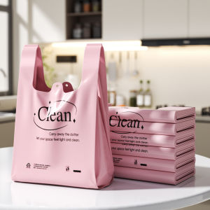 Extra Thick Hand-held Plastic Garbage Bags