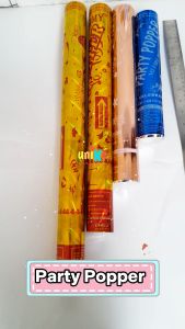 CONFETTI konfeti 40 cm PARTY POPPER / party pooper / confeti pernak pernik ulang tahun baru
