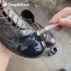 Semir Sepatu Kulit Cair Hitam 50ml 75ml 100ml Liquid Shoe Polish / untuk Perawatan Produk Bahan Kulit