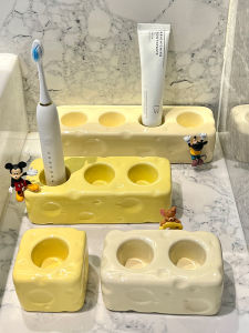 Giá Để Kem Đánh Răng Bằng Thép Không Gỉ Kiểu Sữa Giá Để Đồ Dùng Vệ Sinh Cá Nhân Trong Nhà Tắm Thiết Kế Sang Trọng Mái Che Bằng Nhựa