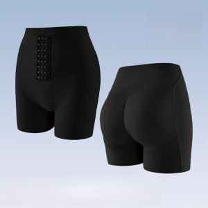 miiow | Postpartum Shapewear High-Waist Breathable Button-Up Abdomen Control Pants Womens Comfortable Hip-Lifting Safety Pants