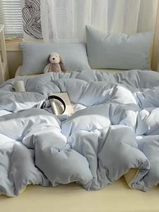 MANSHIAN | Simple Soft Skin-Friendly Bedding Set for Students