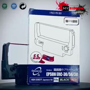 COMPATIBLE EPSON ERC 30/34/38 PRINTER RIBBON (BLACK/RED)
