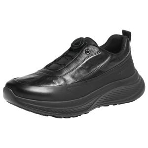Belle | Thick Sole Height Increasing Mens Casual Walking Shoes Autumn New Button Design