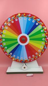 Vòng quay kêu tạch tạch 30 ô đánh số may mắn diệu kỳ làm event giảm giá trò chơi quà tặng giáo cụ dạy học