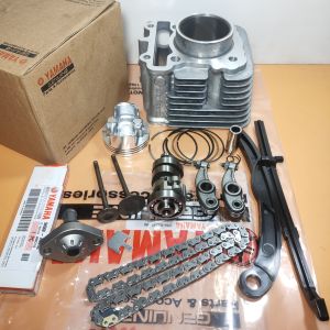 Paketan blok seher Assy Mio M3+noken as+pelatuk klep+payung klep+rantai keteng+lidah tensioner block