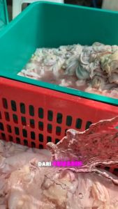 Kulit Ayam Crispy Original Pedas Daun Jeruk 1/2 Kg (500 Gram) Original dan Extra Daun Jeruk