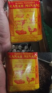 Bumbu Ranah Minang Masakan Rendang 250 Gram Ayam Msg Instan