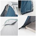 Tenda camping/kemah keluarga Quechua Arpenaz Family 4.1 F&B (Fresh & Black). 