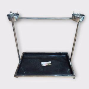 Magnifica Perch Stand Stainless Steel Toy for Birds