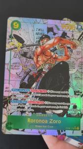 Bandai | Self Made Proxy One Piece TCG English Hancock OP07-051 Zoro OP06-118 Manga Game Collection Card Toy