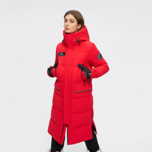 BOSIDENG | 90 Goosedown Windproof Warmth Outdoor Long Down Jacket