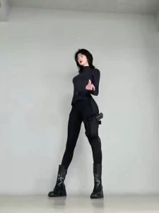 Túi đeo đùi chiến thuật SWAT Quân Đội đai phụ kiện chân phong cách CS Go Cyberpunk Harajuku Gothic